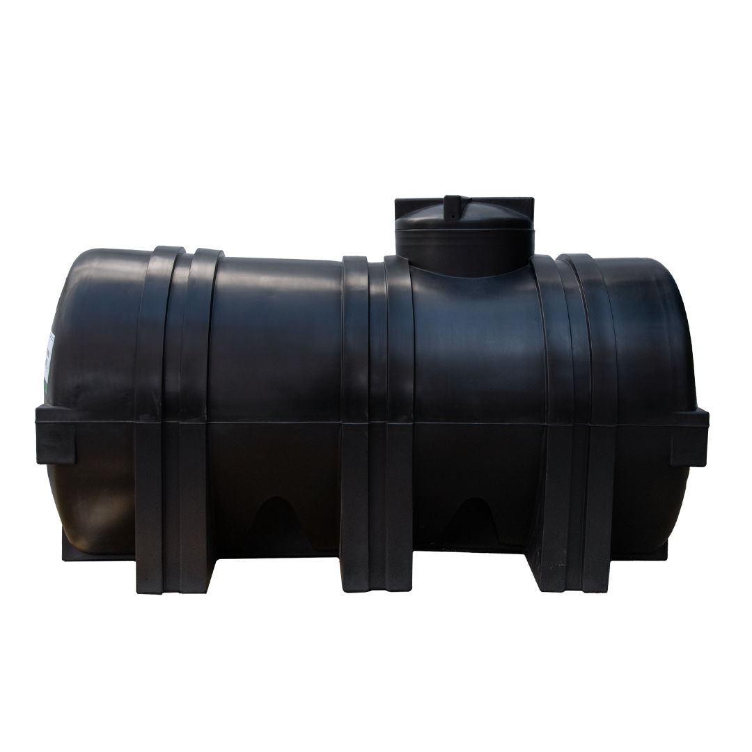 Tanque Horizontal Negro 2,300L