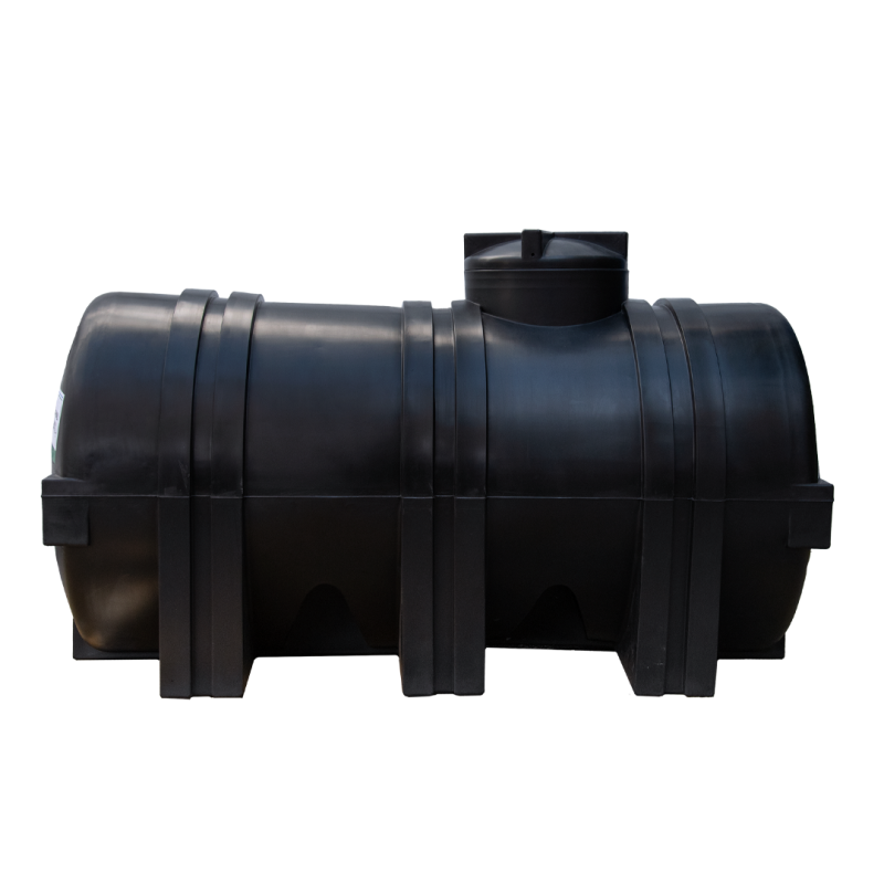 Tanque Horizontal Negro 2,300L