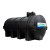Tanque Horizontal Negro 3,500L
