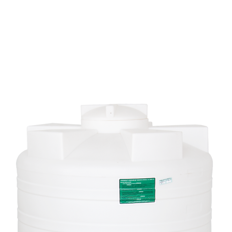 Cisterna Alta Boca al Centro con Hombros 3,000 L