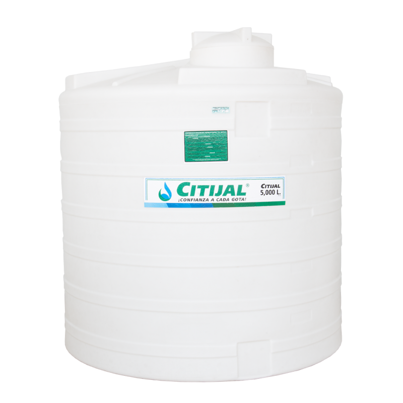 Cisterna Alta Boca Lateral con Hombros 5,000 L