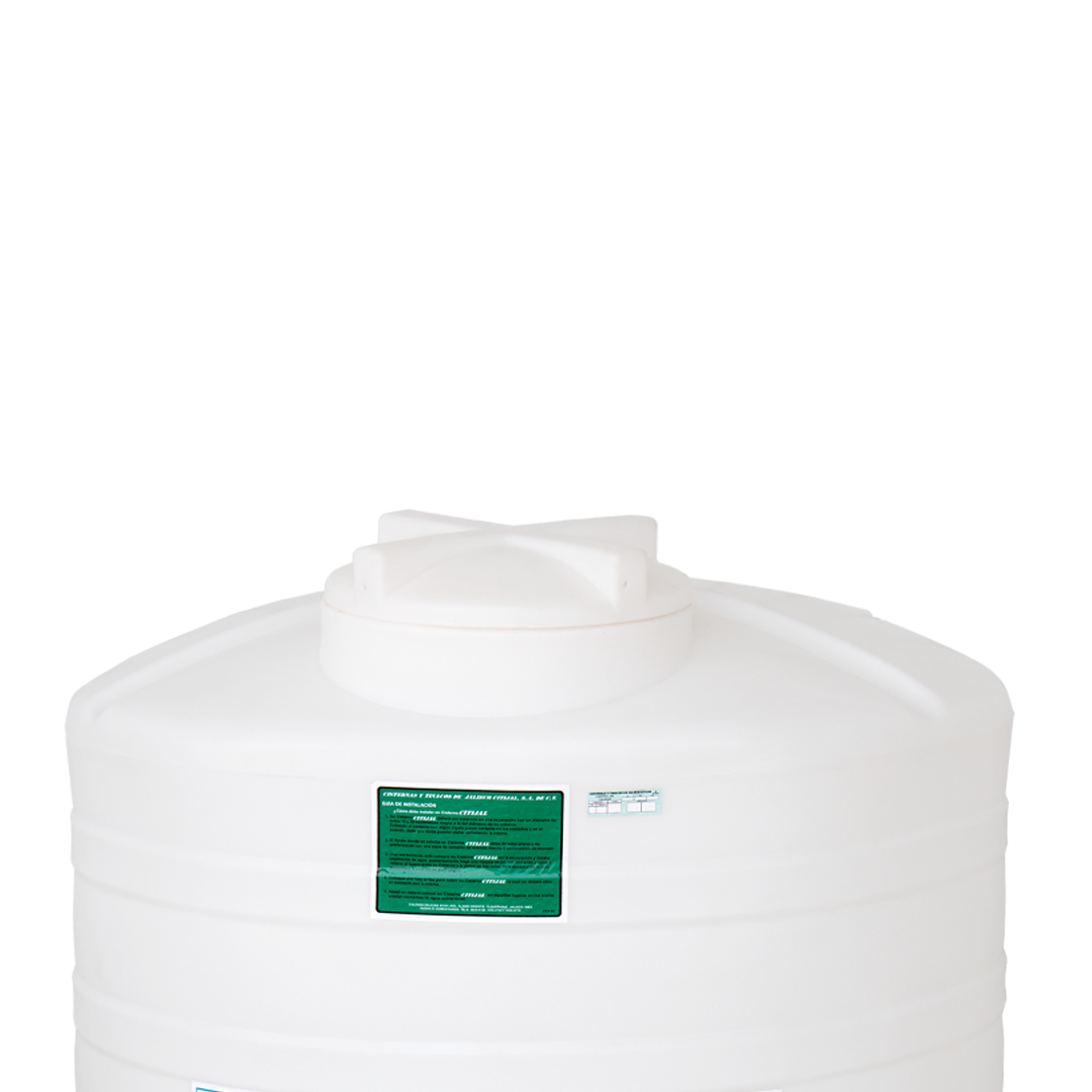 Cisterna Alta Toriesférica Boca Lateral 2,500 L